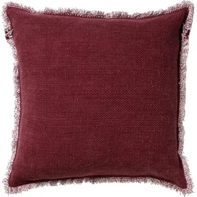 Fata de perna decorativa BURTO MERLOT 45x45 cm, vinuriu