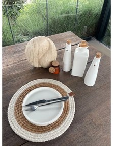 Suport pentru farfurii din iută ø 33 cm Wicker – Mila Home Luxury