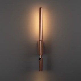 BRILAGI -LED Aplică de perete cu spot VIXON LED/3W/230V + LED/5W, finisaj bronz, CRI 90