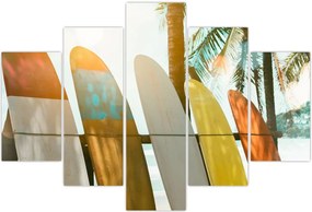 Tablou - Plăci de surf (150x105 cm)