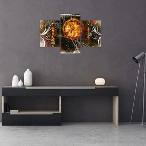 Tablou cu pictură epochală străveche (90x60 cm)