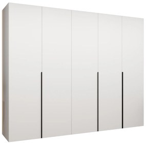 Dulap de haine 250 cm Alice 1 (alb + Negru). 1126126