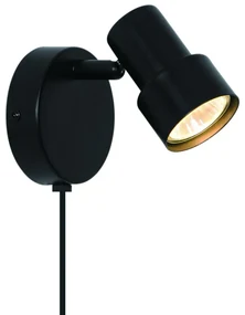 Aplica cu Spot Directionabil, 1xGU10, Boston negru