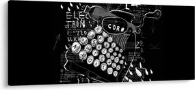 Tablou - Desen în stilul lui Banksy (120x50 cm)