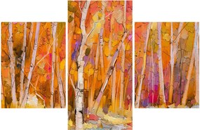 Tablou - Pădurea toamna (90x60 cm)