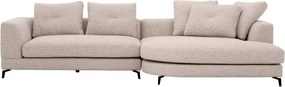 Canapea eleganta design LUX Moderno S right, Aveiro sand