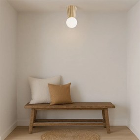 Plafoniera lemn stil scandinav VOLANTE 8973