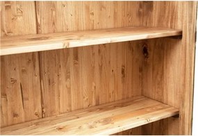 Vitrina, L109 36 H180 cm, 2 usi 2 sertare, lemn masiv