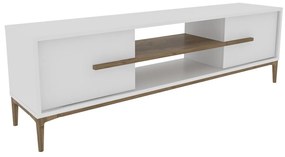 Dulap TV Eslametta (alb + Nuc). 1107292