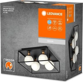 Ledvance - Aplica de exterior DECOR SQUARE 4xG9/28W/230V IP44