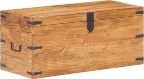 vidaXL Cufăr, 90 x 40 x 40 cm, lemn masiv de acacia