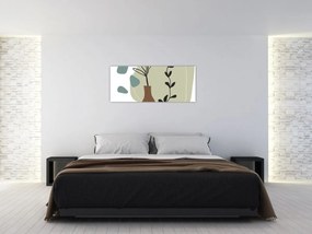 Tablou - Flori într-o vază N⁰2 (120x50 cm)