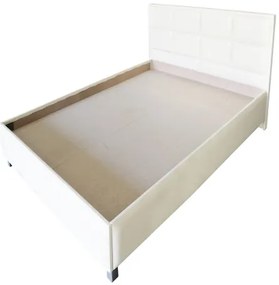 Pat Soft tapitat pentru saltea 140x200, Bej