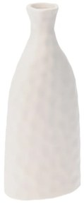 Vaza Serenity din ceramica, alb, 13x7x18 cm