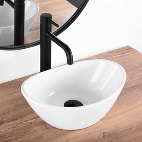 Lavoar Kate alb L36,5 cm