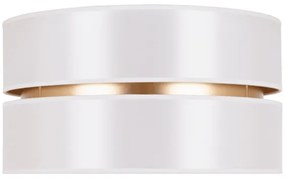 Plafonieră Duolla DUO 1xE27/15W/230V d. 40 cm alb/auriu