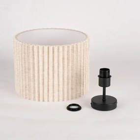 Brilagi - Plafonieră aplicată NORDIC WAVE 1xE27/15W/230V Ø 32 cm in/negru