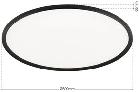 Orion - Plafonieră LED KANT LED/66W/230V 2700/3200/4000K Ø 80 cm neagră