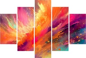 Tablou - Abstractizare dinamică (150x105 cm)