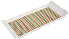 Tava de servit Orion Retro mix de culori, 29,5 x13 cm