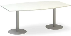 Masa de intalnire ProOffice 200 x 110 cm, alba