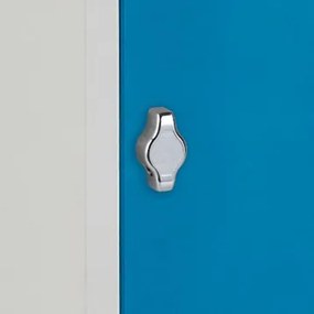 Broasca pivotanta pentru dulapuri metalice, gri