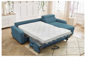 Colțar albastru extensibil (cu colț variabil) Monaco – Bobochic Paris