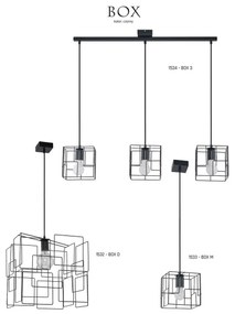 Jupiter 1533 - BOX M - Lampa suspendata BOX E27/60W
