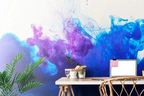 Tapet cerneală albastru-violet