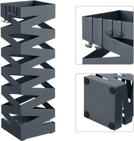 SUMG201 - Suport depozitare umbrela, baston pentru hol, metal - Gri