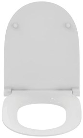 Capac wc inchidere lenta, 53.5x35 cm, demontare rapida,  Ideal Standard I.life O