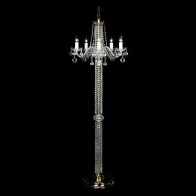 Lampadar 5 brate design LUX cristal Bohemia S41 007/05/4