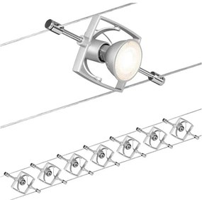 Paulmann 94152 - Set 7x GU5,3/10W spot MAC 230V crom