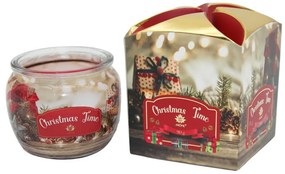 Lumânare parfumată în sticlă Arome Cranberry and Clove, 90 g