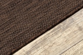 Covor SISAL SION A5165A Melanj țesute plate maro