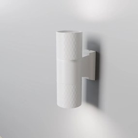 Aplica de perete iluminat ambiental exterior IP54 Bowery 2L alb