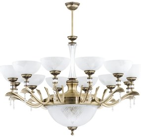 Candelabru 12 brate design clasic realizat manual Farini