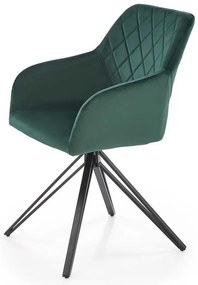 Scaun de bucătărie Eloise, verde închis