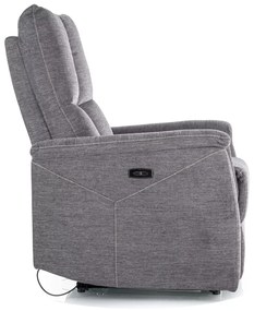 Fotoliu recliner Neptun gri inchis Brego18
