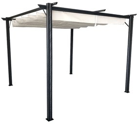 Pergola cu acoperis glisant, aluminiu, PEPY BASIC