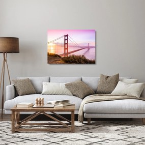 Tablou pe sticlă - San Francisco (70x50 cm)