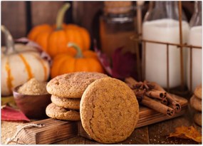 Tablou - Biscuiți de toamnă (70x50 cm)