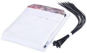 Paravan pentru balcon roz/gri 500x85 cm Roses - Maximex