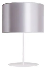 Lampă de masă Duolla CANNES 1xE14/15W/230V d. 20 cm argintiu/cupru/alb