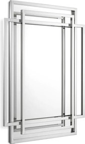 Oglinda design elegant LUX New Classic argintiu 105197 HZ