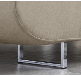 Colțar bej extensibil/cu spațiu de depozitare (cu colț pe partea stângă/în formă de ”L”) Anton – ELTAP