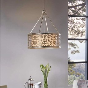 Feiss FE-ARABESQUE4 - Lustră cu tijă ARABESQUE 4xE27/60W/230V aurie