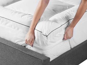 Husă pentru saltea 200x90 cm Travis (alb). 1011147