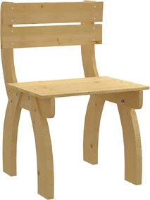 vidaXL Scaun de grădină din lemn de pin tratat