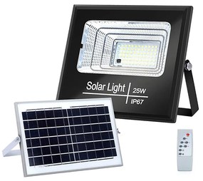 Proiector LED solar dimabil Aigostar LED/25W/3,2V IP67 + telecomandă